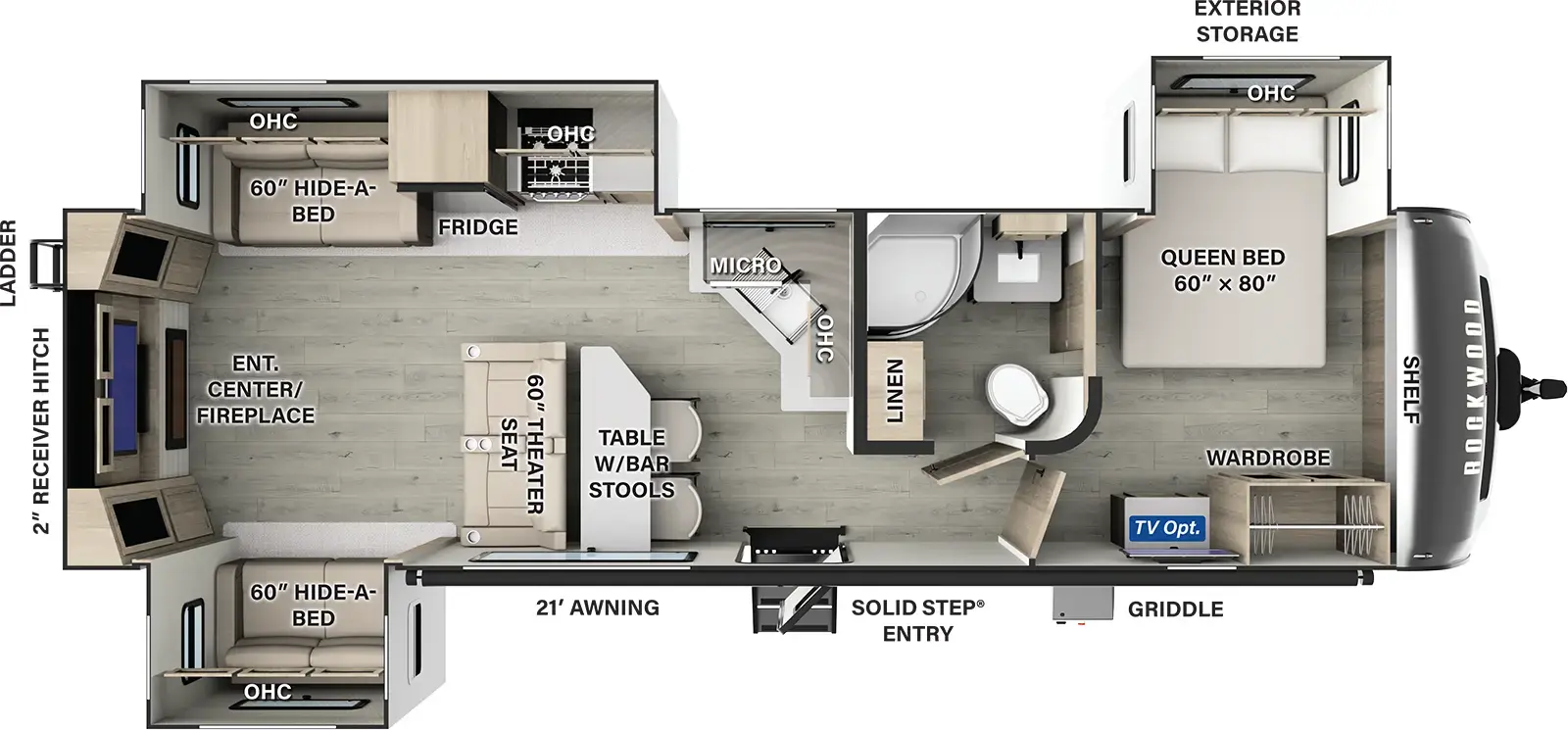 2908RL Floorplan Image